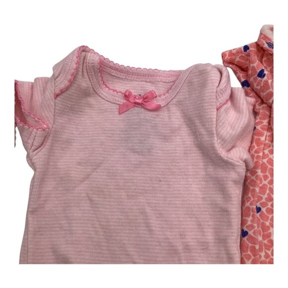 Carter's Child of Mine Baby Girl Bodysuits‎ 4 Pack Size 24M Short Sleeve Tee - Picture 9 of 12